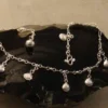 Fußkettchen Muschel Sommer Schmuck Strand 925 Silber
