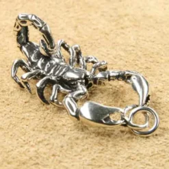 Großer Skorpion 925 Silber Schmuck Anhänger Scorpion