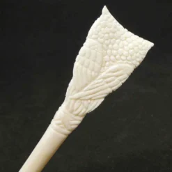 Haarstab Eule Knochen Haarschmuck