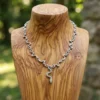 Halskette Design Schlange Exklusiv Schmuck 925er Silber Collier