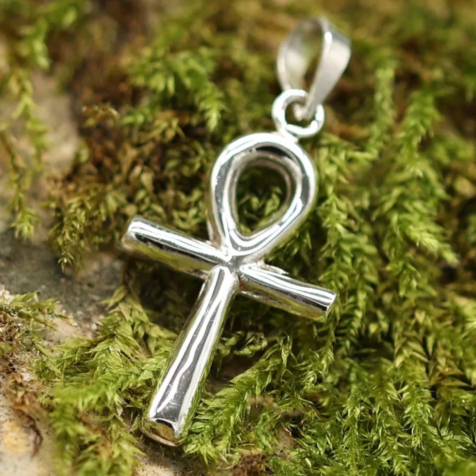 Henekelkreuz Schmuck Kettenanhänger 925 Silber Ankh