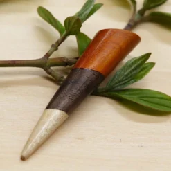 Holz Ohrpiercing Pflog 3-farbig 10mm