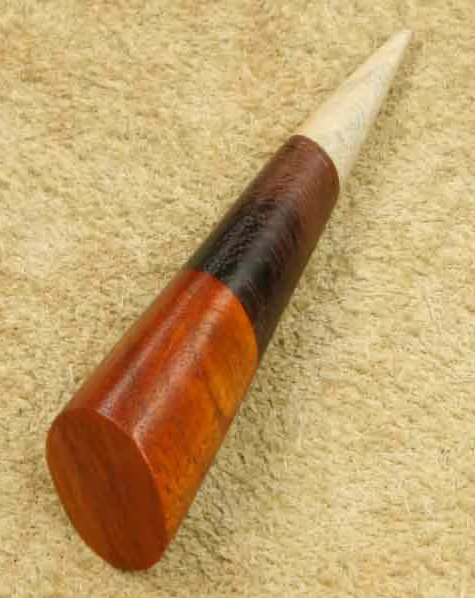 Holz Ohrpiercing Pflog 3-farbig 10mm