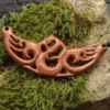 Holzschmuck Keltisch Holz Collier Kette Handarbeit