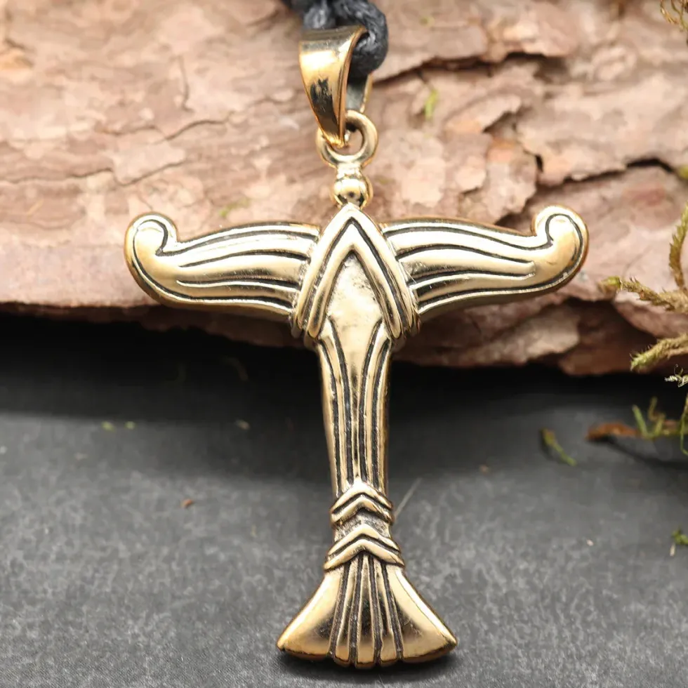 Irminsul Bronzeschmuck Anhänger