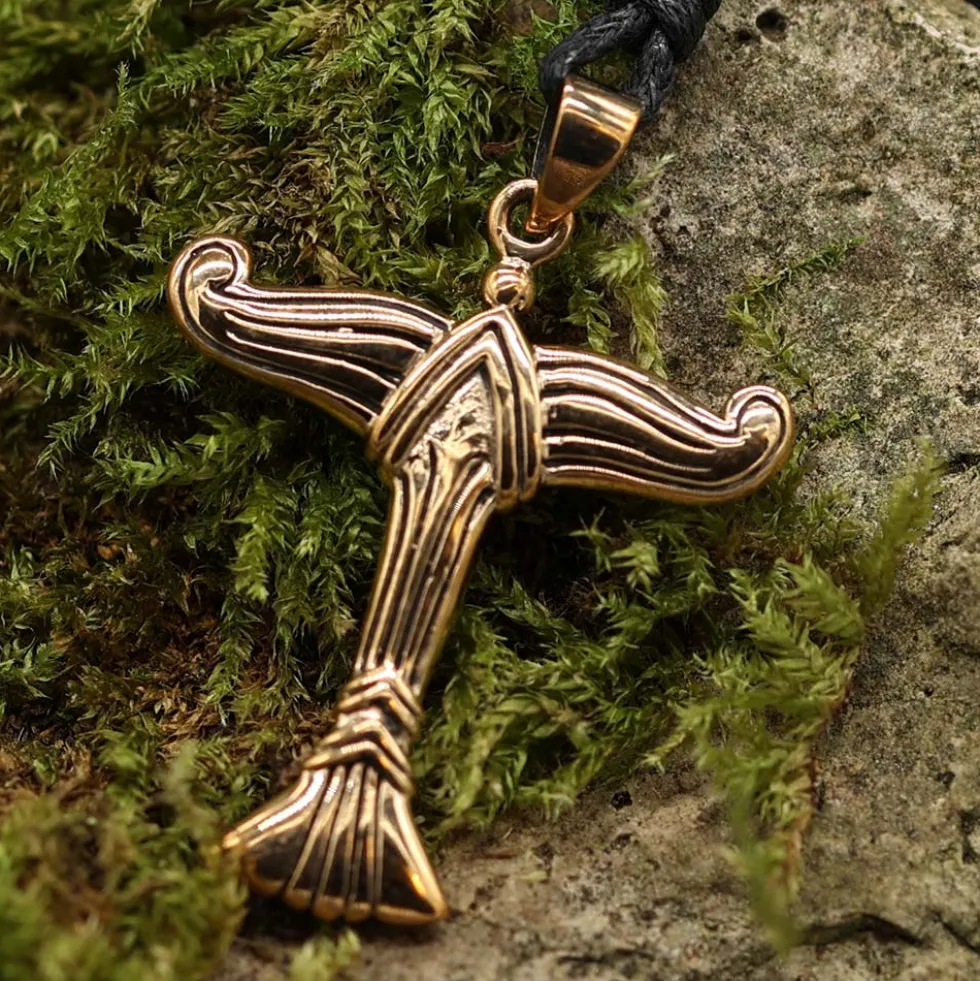Irminsul Bronzeschmuck Anhänger