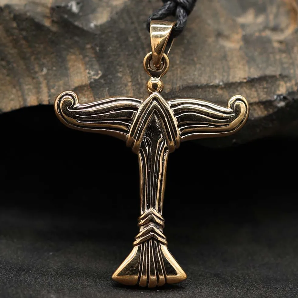 Irminsul Bronzeschmuck Anhänger