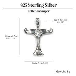 Irminsul Schmuck AnhÀnger aus Silber 925