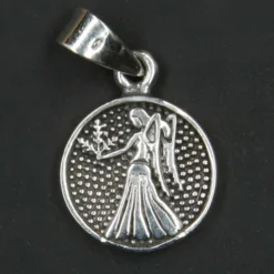 Jungfrau Schmuck Astrologie Sternzeichen 925 Silber Anhänger Schmuck
