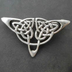Kelten Brosche Dreieck 925 Silber
