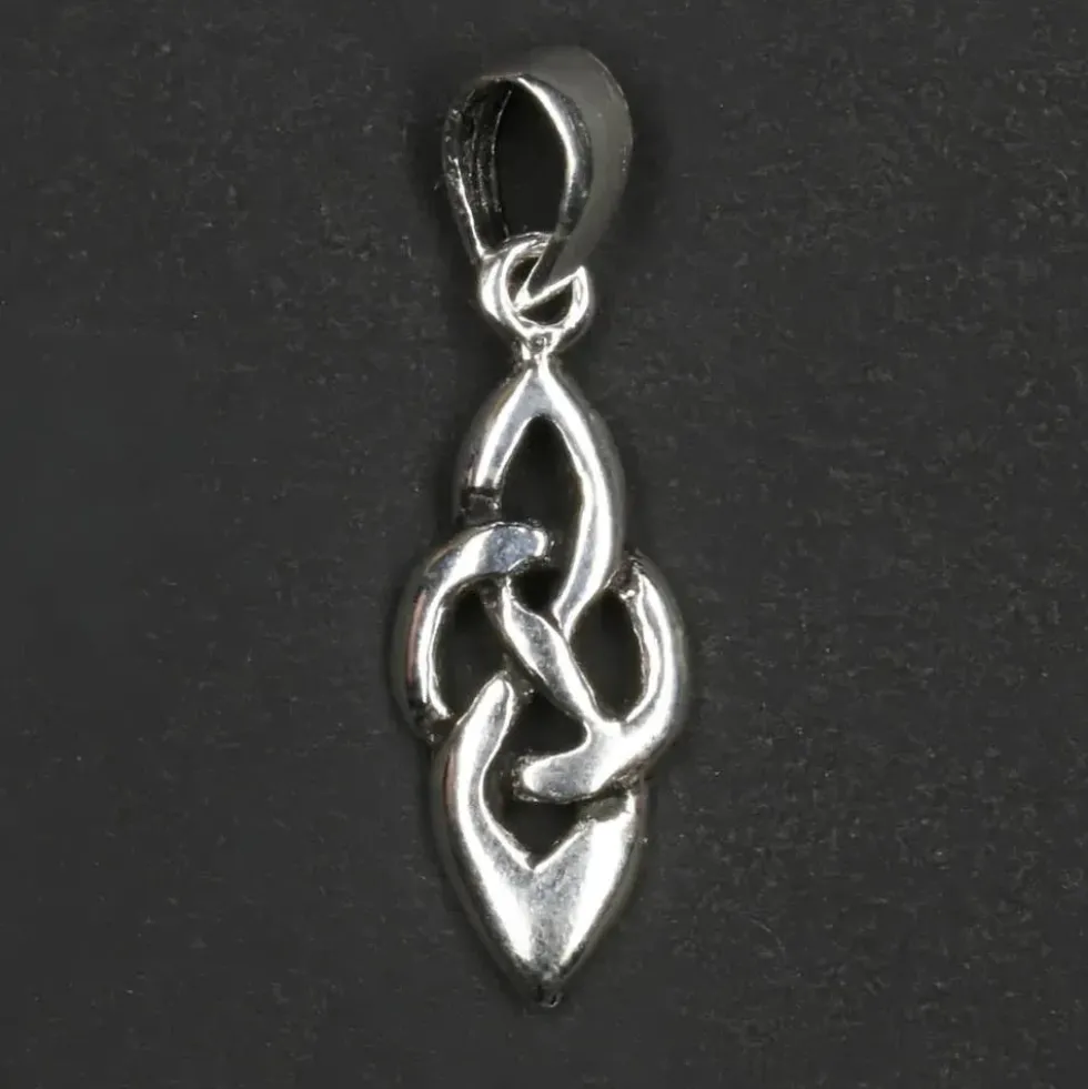 Kelten Knoten Schmuck Kettenanhänger 925 Silber