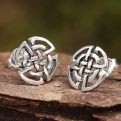Kelten Ohrstecker 925 Silber Ohrschmuck keltischOhrringe