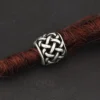 Keltische Bartperle Keltenknoten 925 Silber Bartschmuck