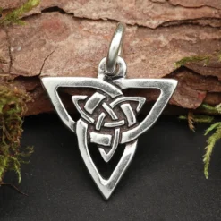 Keltische Drei Schmuck 925 Silberschmuck Anhänger