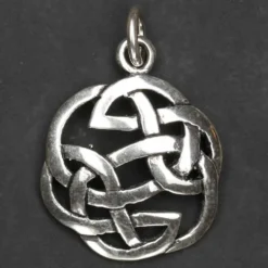 Keltischer Knoten Schmuck 925 Silber Anhänger 925/000