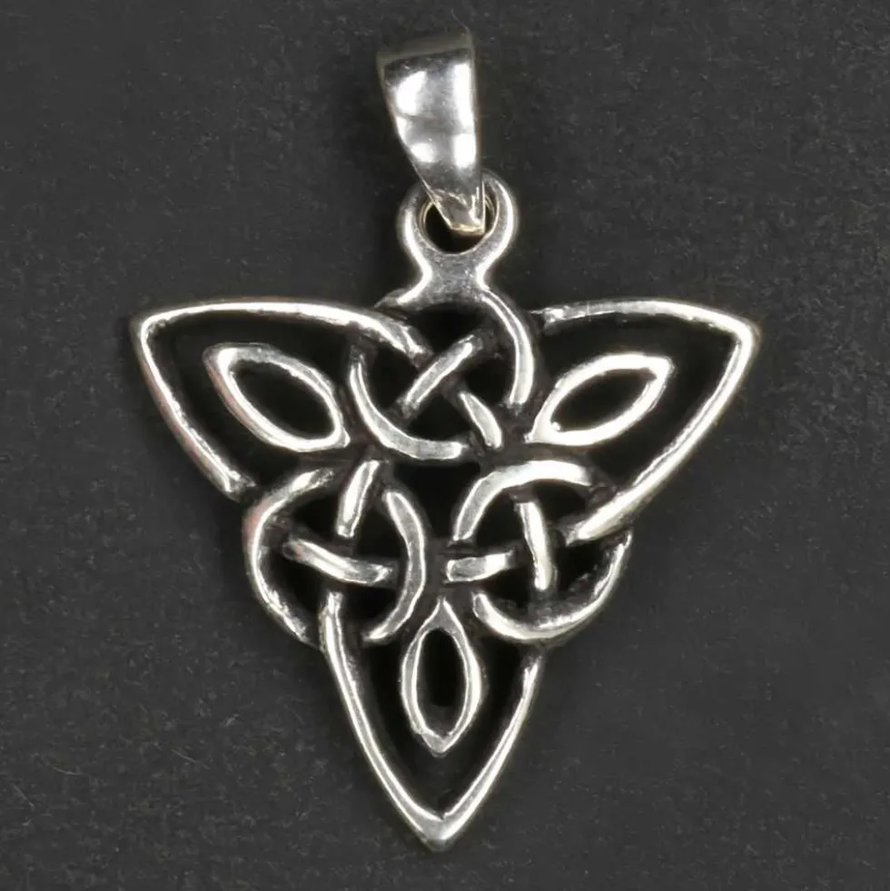 keltischer Schmuck Dreieck Silberschmuck 925/000