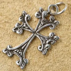 Keltisches Kreuz Anhänger Silberschmuck 925 Silber