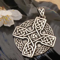 Keltisches Kreuz Schmuck Anhänger Silber 925