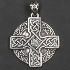 Keltisches Kreuz Schmuck Anhänger Silber 925