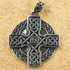 Keltisches Kreuz Schmuck Anhänger Silber 925