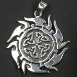 keltische Sonne Schmuck Anhänger aus 925 Silber