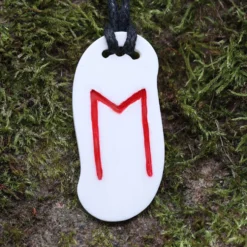Knochen Rune 19 ehwo - e Schmuck Anhänger