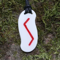 Knochen Rune 16 sowilo - s Schmuck Anhänger