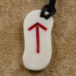 Knochen Rune 17 tiwaz - t Schmuck Anhänger