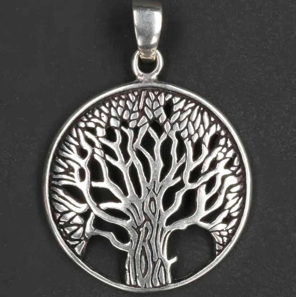 Lebensbaum Anhänger Schmuck Anhänger 925 Silber