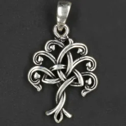 Lebensbaum Anhänger Schmuck Silber Kettenanhänger 925/000 Kelten Knoten