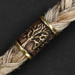 Lebensbaum Bartperle Bartschmuck Bronze Haarschmuck