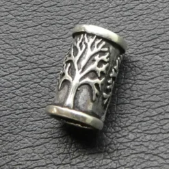 Lebensbaum Bartperle 925 Silber Bartschmuck
