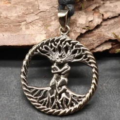 Lebensbaum Bronzeschmuck Anhänger keltisch