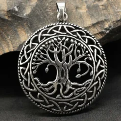 Lebensbaum Schmuck Anhänger 925 Silber keltischer Kettenanhänger