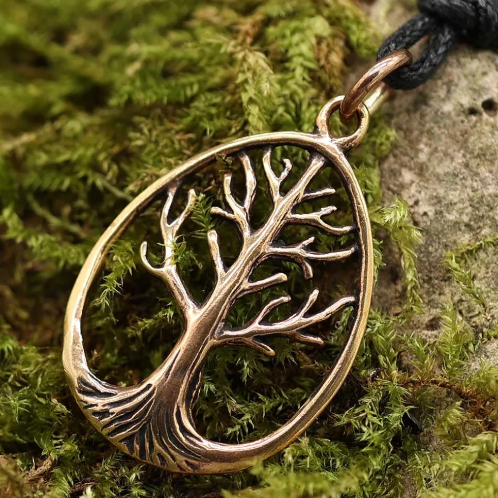 Lebensbaum Schmuck Bronze Anhänger