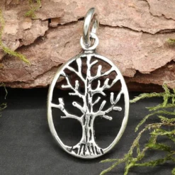 Lebensbaum Schmuck Kettenanhänger 925 Silber