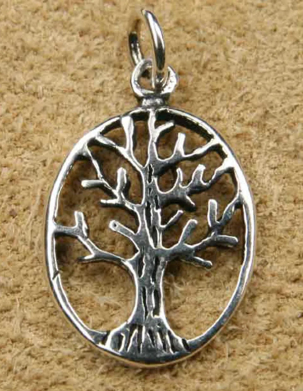 Lebensbaum Schmuck Kettenanhänger 925 Silber