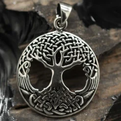 Lebensbaum Silberschmuck Yggdrasil Anhänger 925 Silber