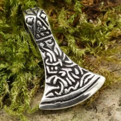 Mammenaxt Wikinger Schmuck 925 Silber Anhänger 2,7cm