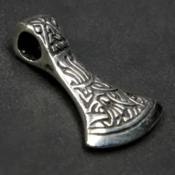 Mammenaxt Wikinger Schmuck 925 Silber Anhänger 2,7cm