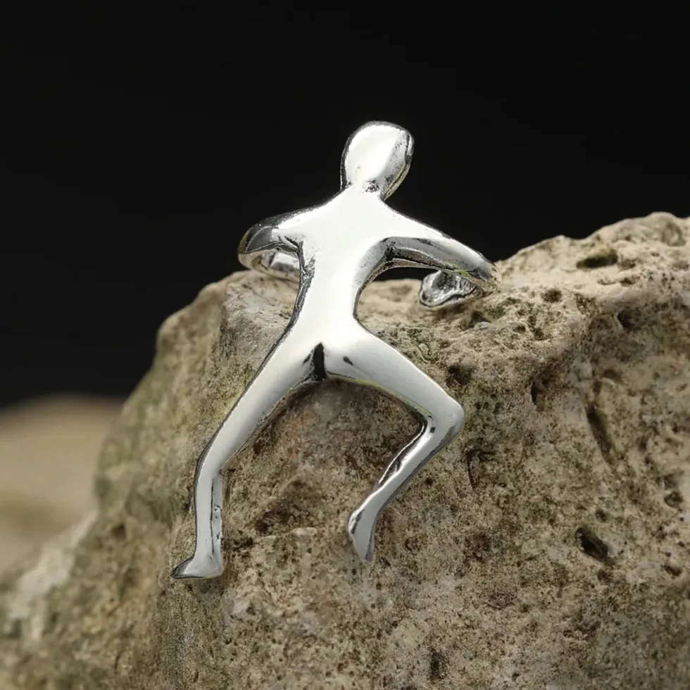 Ohrklemme Männchen Sterlingsilber