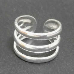 Ohrklemme 925 Silber schlicht Ohrschmuck