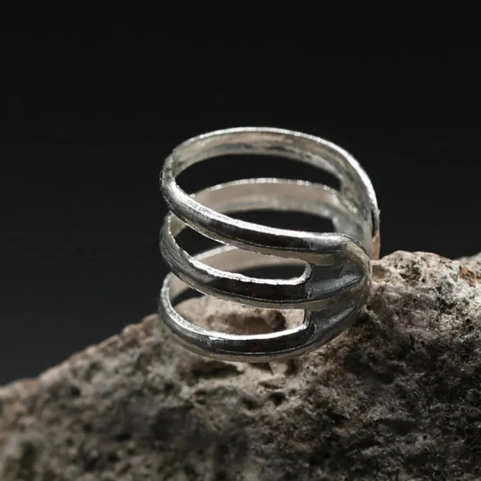 Ohrklemme 925 Silber schlicht Ohrschmuck
