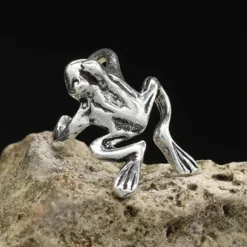 Ohrklemme Sterlingsilber Frosch