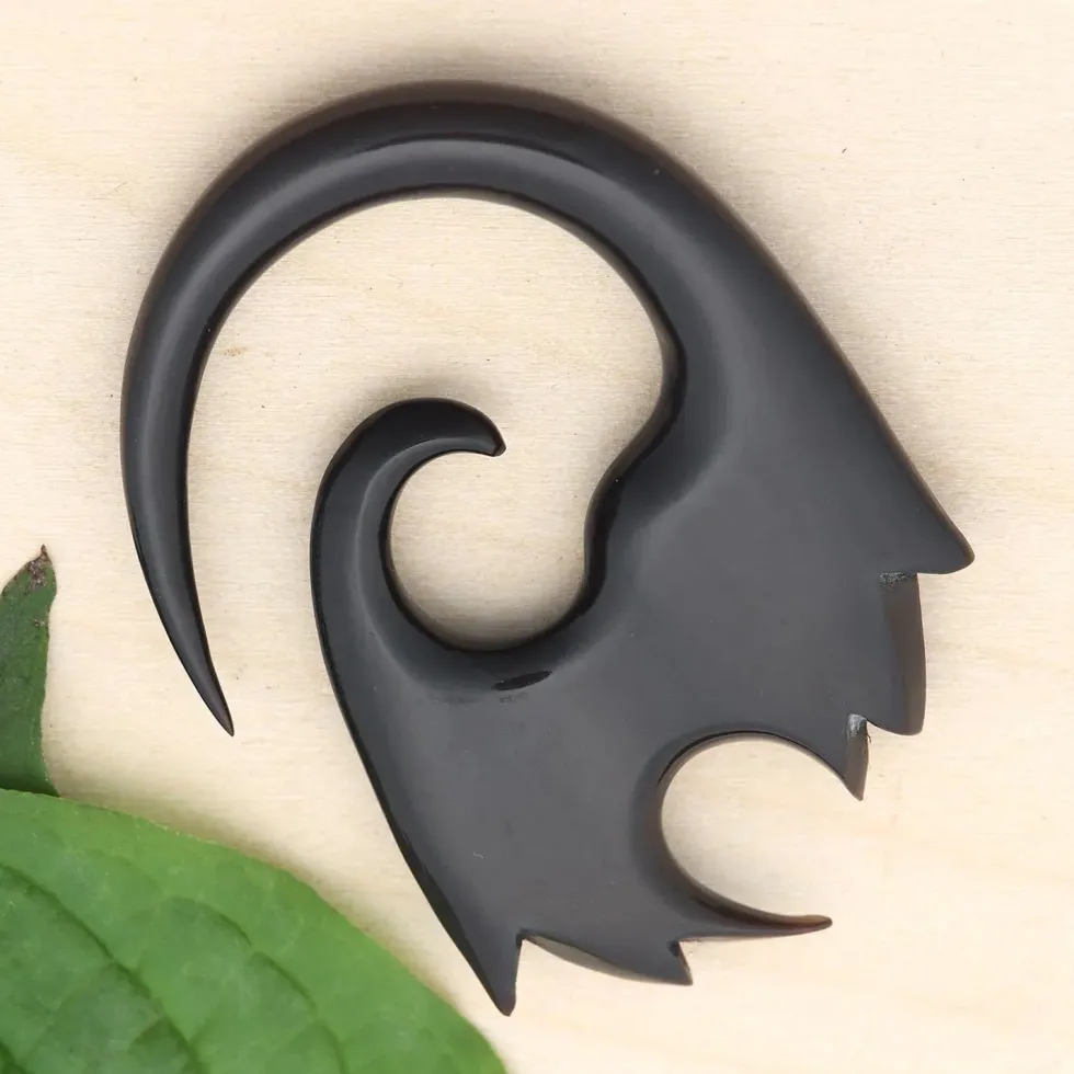 Ohrpiercing Horn Garuda Ohrschmuck