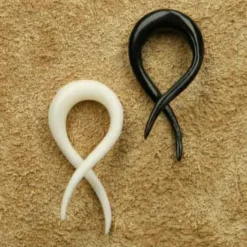 Ohrpiercing Twis Horn / Knochen 2 - 6mm Piercing Ohrschmuck