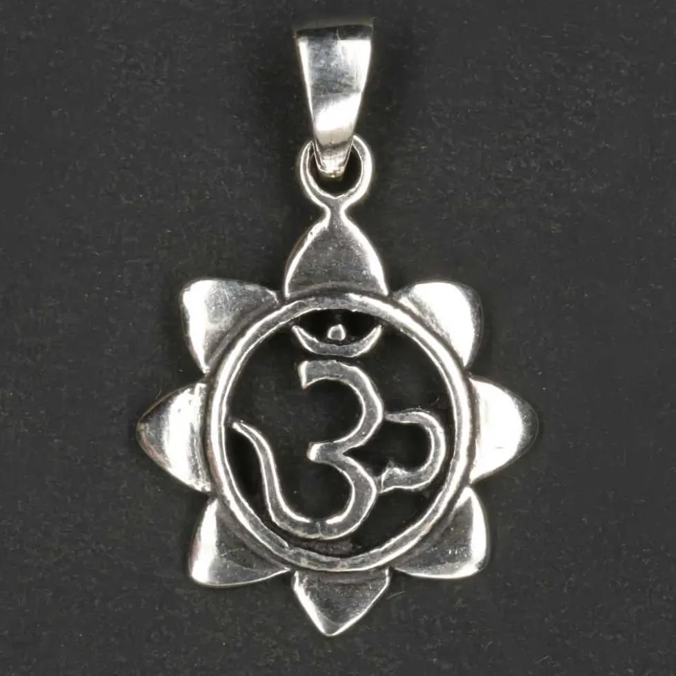 Om Schmuck Kettenanhänger 925 Silber