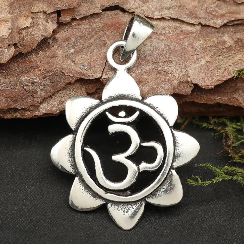 Om Schmuck Kettenanhänger 925 Silber