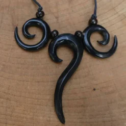 Onn Horn Collier Schmuck Horn Kunst handwerk