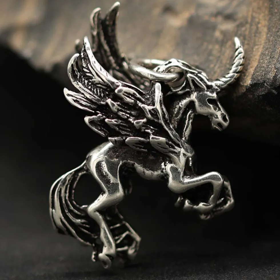 Pegasus Schmuck Anhänger aus Silber 925